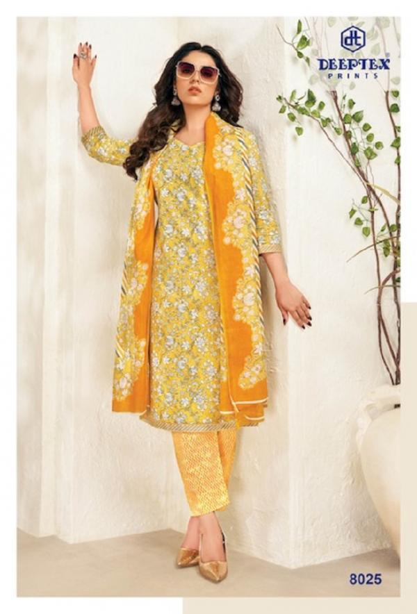 Deeptex Miss India Vol 80 Cotton Printed Dress Mateial 